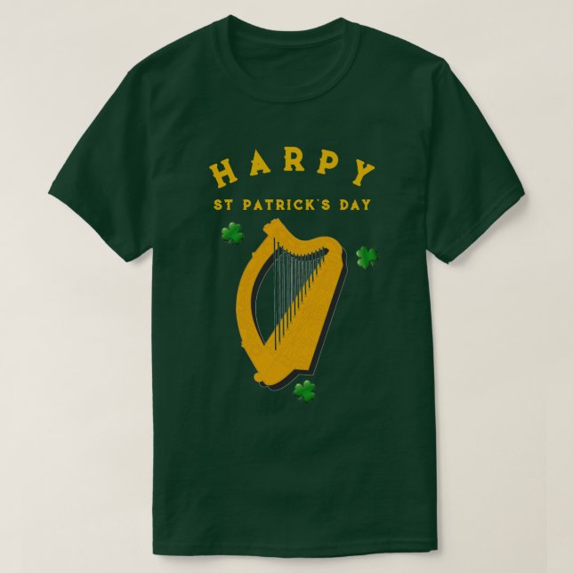 Funny St. Patrick's Day T-Shirt (Design vorne)