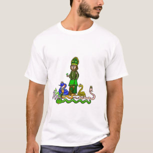 Funny St. Patrick's Day T - Shirt mit Schlangen