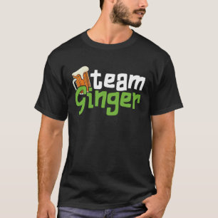 Funny St. Patrick's Day Team Ingwer Drinking Gesch T-Shirt
