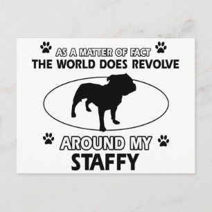 Funny Staff Designs Postkarte