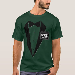 Funny Stag Do Security Outfit & Matching Mens Stag T-Shirt