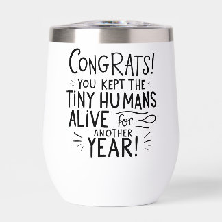 Funny Stainless Steel Wake Cup - Langlebige Reise