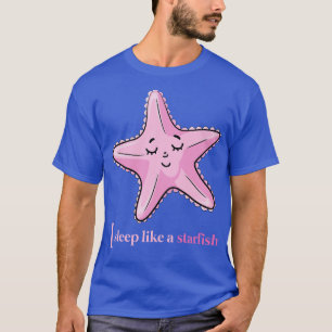 Funny Starfish Geschenk Niedlich Gute Nacht Gesche T-Shirt