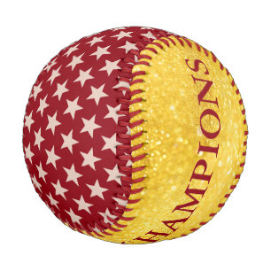 Funny Stars Pattern transparent + Ihr Rücken & Ihr Baseball