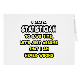 Funny Statistician T - Shirt und Geschenke