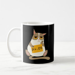 Funny Statistics Researcher Hoher P-Wert Kaffeetasse