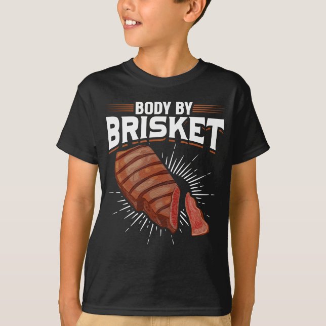 Funny Steak Brisket Grilling Meat Lover T-Shirt (Vorderseite)