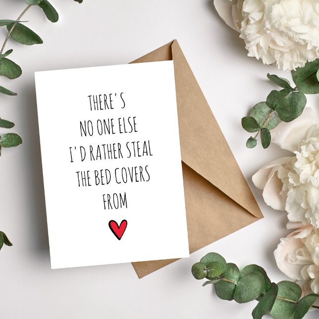 Funny Steal Die Bettdecker Feiertagskarte (Von Creator hochgeladen)