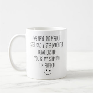 Funny Step Dad and Step Daughter Relationship Kaffeetasse