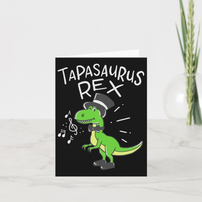 Funny Stich Dancing Geschenke für Gestochen Tänzer Karte (Vorderseite)