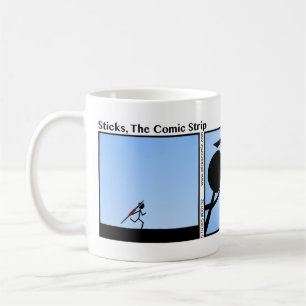 Funny Stickman Javelin Tasse