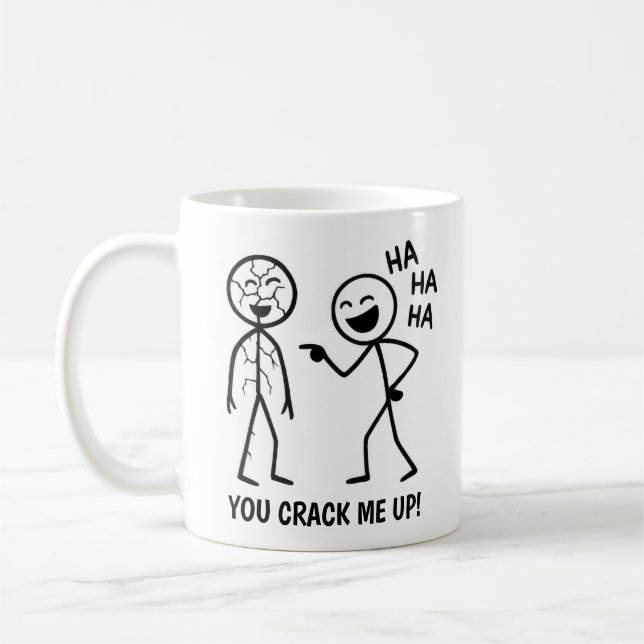 Funny Stickman Kaffeetasse (Links)