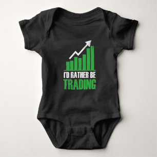 Funny Stock Market Trader Investor Baby Strampler
