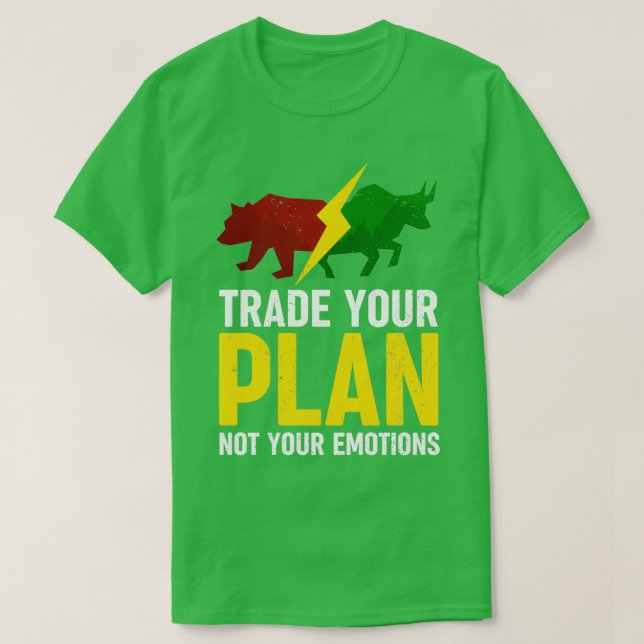 Funny Stock Trading Design 7 T-Shirt (Design vorne)