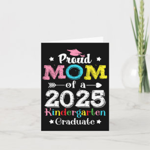 Funny Stolz Mama einer Cl of 2025 Kindergarten Gra Karte