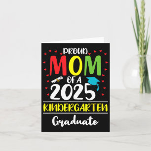 Funny Stolz Mama einer Cl of 2025 Kindergarten Gra Karte