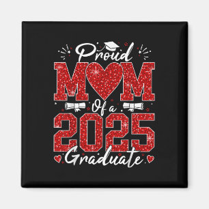 Funny Stolz Mama eines Absolventen 2025 Senior 202 Magnet