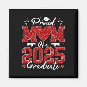 Funny Stolz Mama eines Absolventen 2025 Senior 202 Magnet