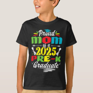 Funny Stolz Mama eines Cl von 2025 vor k Graduat T-Shirt