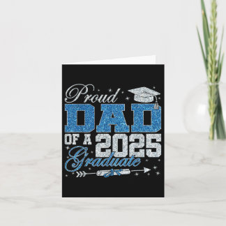 Funny Stolz Vater eines Graduate Family Graduati 2 Karte