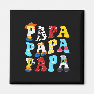 Funny Story Papa Toy Boy Story Vater Vathers Day Magnet