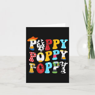 Funny Story Poppy Toy Boy Story Vater Vathers Day  Karte