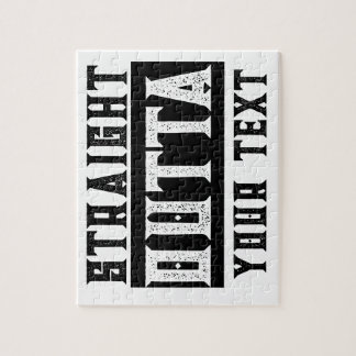 Funny 'Straight Outta Your Text' Puzzle