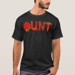 Funny Strawberry Aunt Fruit Birthday Family Matchi T-Shirt<br><div class="desc">Funny Strawberry Aunt Fruit Birthday Family Matching easter outfit . aunt, auntie, aunt t shirt, baseball aunt t-shirts, family, funny, mother, present, uncle, 1979, 40 years, 40th birthday, aged to perfection, army aunt, aunt and niece, aunt and niece t-shirts, aunt baby shower, aunt baby shower t-shirts, aunt bethany t-shirts, aunt...</div>