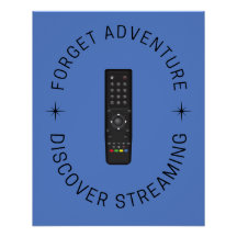 Funny Streaming Poster | TV- oder Movie-Lüfterdeko