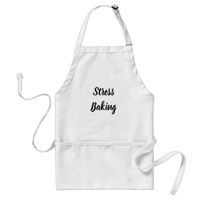 Funny Stress Baking Apron Schürze (Vorne)