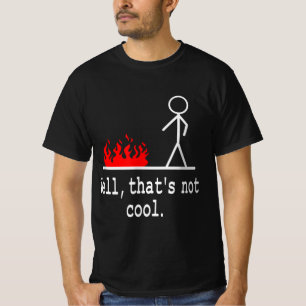 Funny Strichmännchen Man Sarcastic Pun Nun, das is T-Shirt