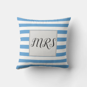 Funny Striped Mrs. Kissen