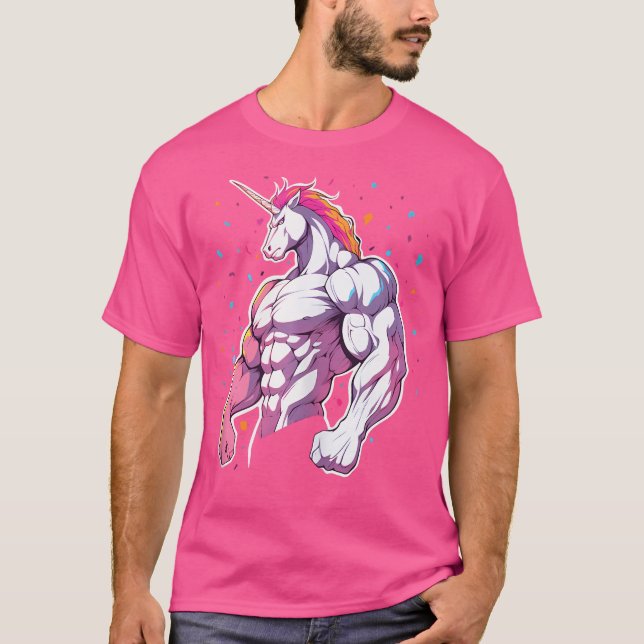 Funny Strong Gym T-Shirt (Vorderseite)