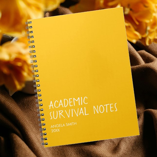 Funny Student Notebook, Study Humor Journal, Back  Notizblock (Von Creator hochgeladen)