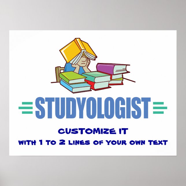Funny Student Poster (Vorne)