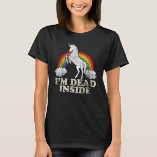 Funny Stuff - Einhorn Ich bin tot in Sarcastic De T-Shirt