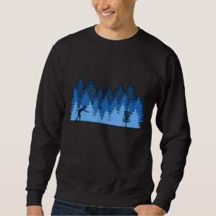 Funny Stupid Tree Disk Golf Geschenk Idee Sweatshirt