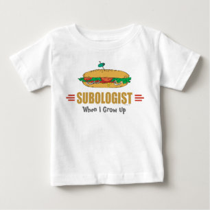 Funny Submarine Sandwich Baby T-shirt