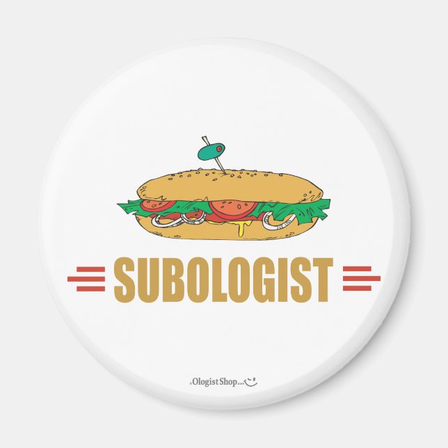 Funny Submarine Sandwich Magnet (Vorne)