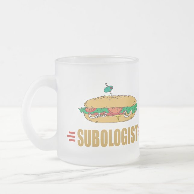 Funny Submarine Sandwich Mattglastasse (Links)