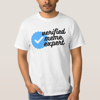 Funny Subscription Sign Meme Expert T-Shirt