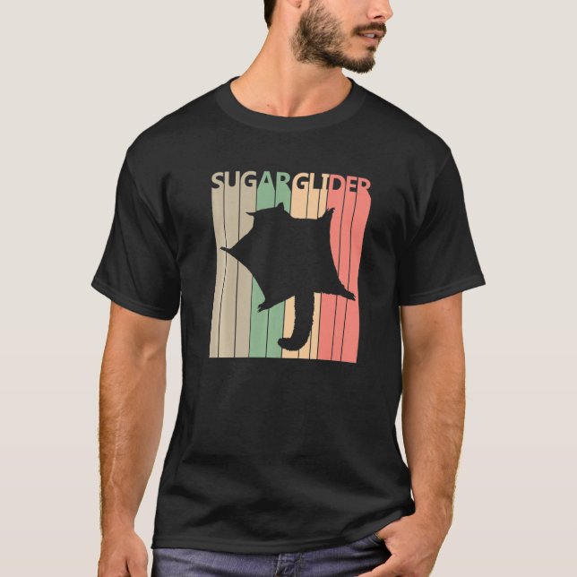 Funny Sugar Glider Costume T-Shirt (Vorderseite)