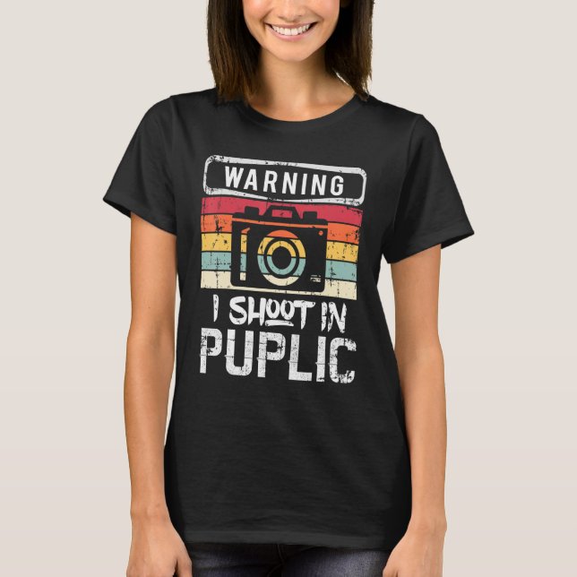 Funny Suggestive Ambiguous Photography Joke for Ph T-Shirt (Vorderseite)