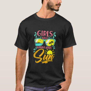 Funny Summer Beach Ferien Girls haben nur Lust T-Shirt