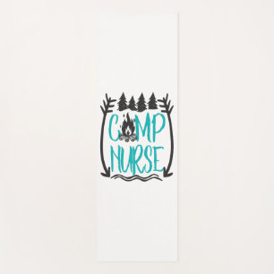 Funny Summer Camp Nursing Geschenk Camping RN Yogamatte