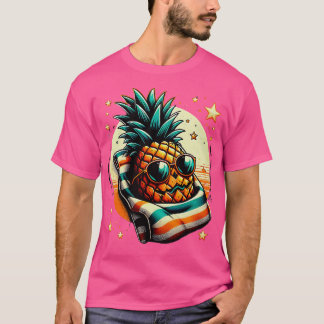 Funny Summer Pineapse Swinger Halloween T-Shirt
