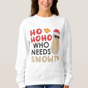 Funny Summer Tropical Beach Weihnachten Sweatshirt