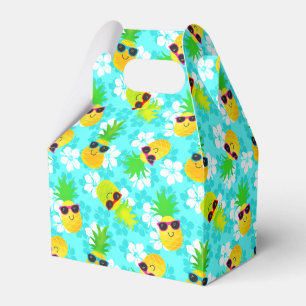 Funny Summer Tropical Pineapses Geschenkschachtel