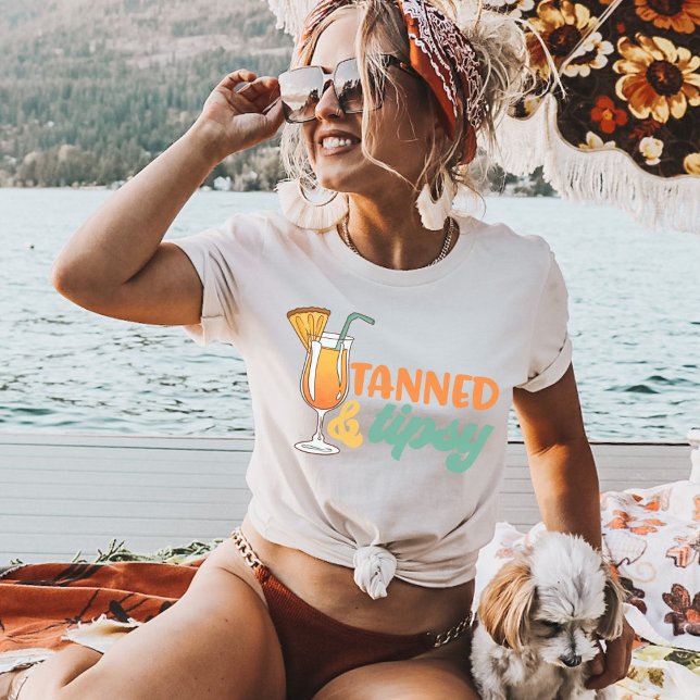 Funny Summer Vacacation, Retro Beach Vibes T-Shirt (Von Creator hochgeladen)