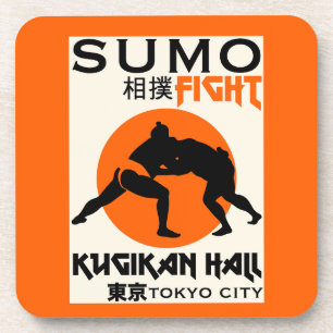 Funny Sumo Wrestler Getränkeuntersetzer